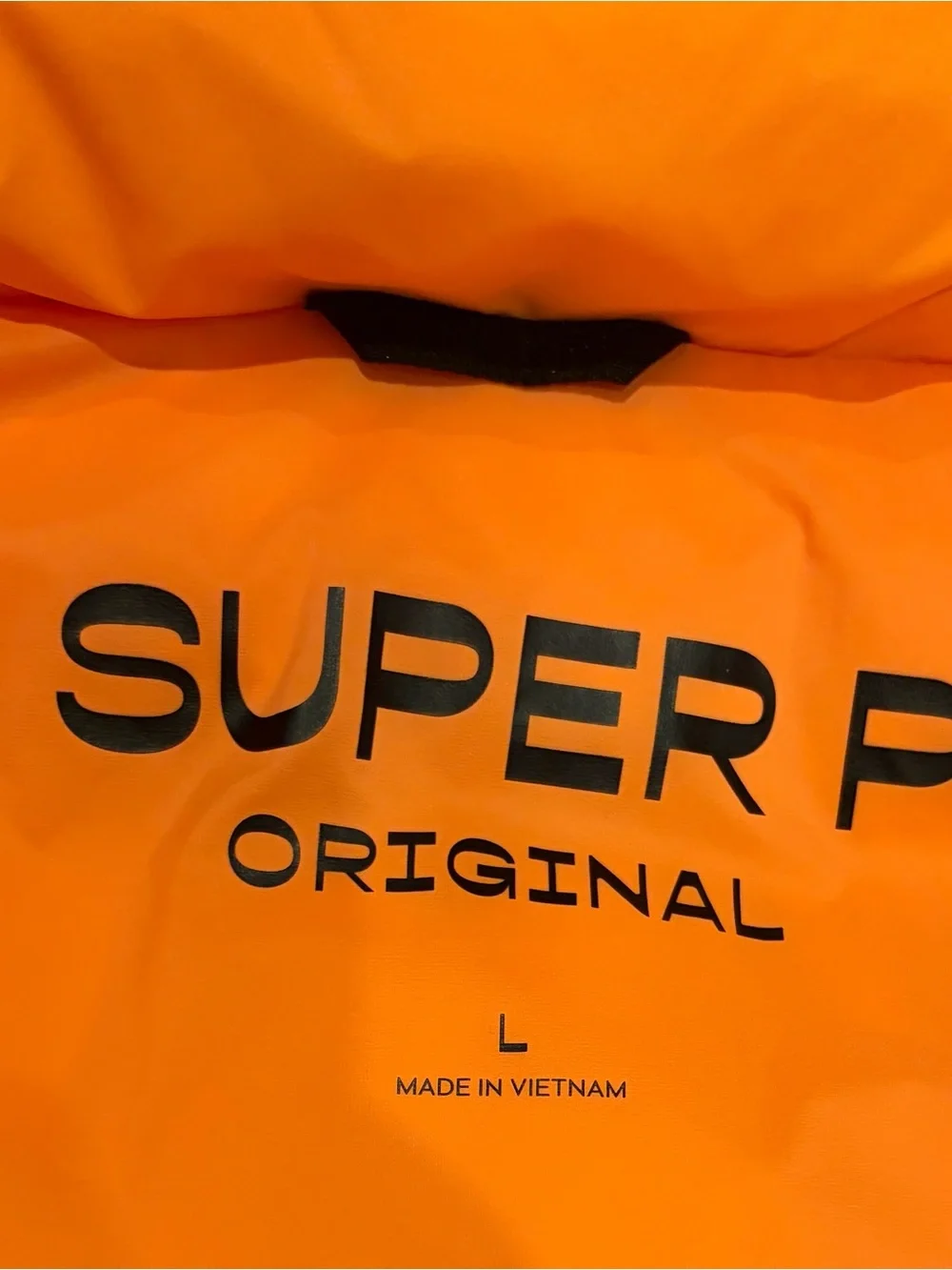 NEW PRICE TNA Aritzia The Super Puff Vest - Neon Orange Size XL - Picture 4 of 5
